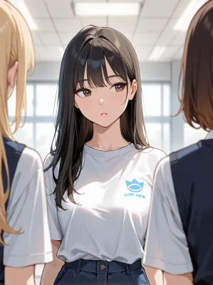 Chat with Truth or Dare w/sisters friend, the Anime character AI chatbot