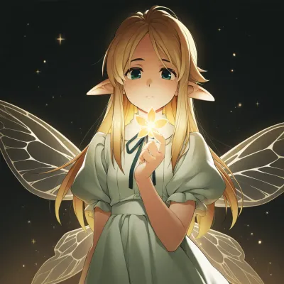 Chat with Anime AI Character: Flora Rains