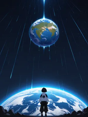 Chat with ..., the Anime character AI chatbot