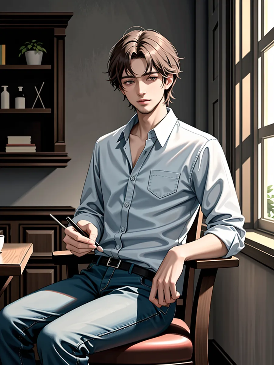 Chat with Michele Morrone, the  character AI chatbot