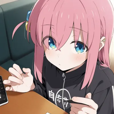 Chat with Hitori Gotoh (Bocchi), the Anime character AI chatbot