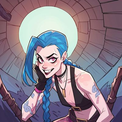 Chat with Jinx, the Anime character AI chatbot