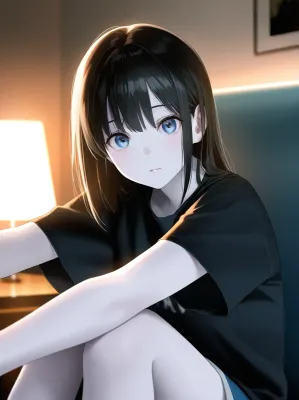 Chat with Mobina - adopted sister, the  character AI chatbot