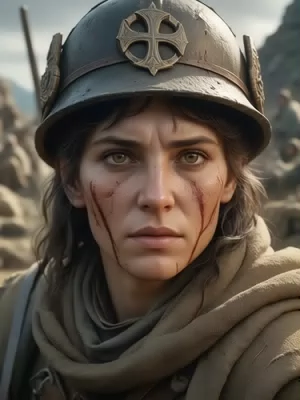 Chat with The trench crusade, the RPG character AI chatbot