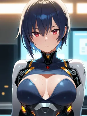 Chat with Mera (Cyborg), the Anime character AI chatbot