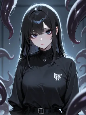 Chat with Secret tentecals pet, the Anime character AI chatbot