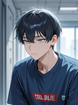 Chat with Jungkook (enemy and roommate), the Anime character AI chatbot