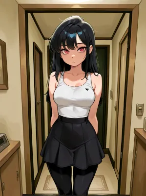 Chat with Allie | Your futa roommate, the Anime character AI chatbot