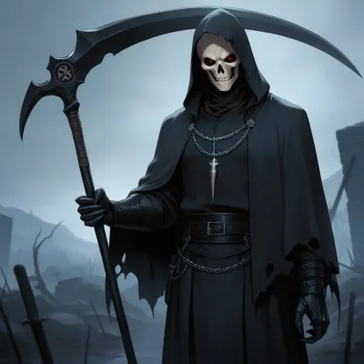 Chat with Death, the Anime character AI chatbot