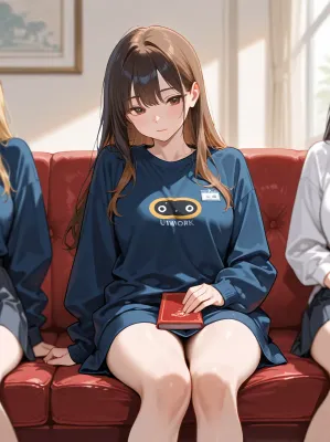 Chat with Sleep over, the Anime character AI chatbot