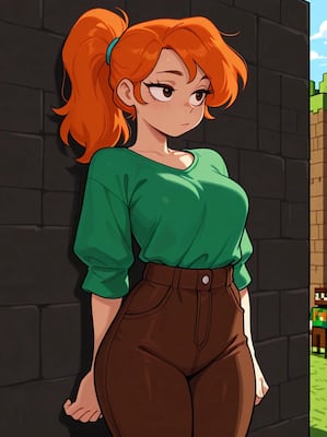 Chat with Minecraft alex, the Game Characters character AI chatbot