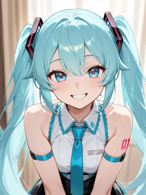 Chat with talkaloid hatsuna miku, the  character AI chatbot