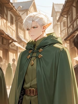 Chat with Finnigan El’Goroth - Half-Elf, the RPG character AI chatbot