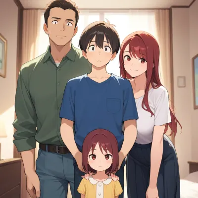 Chat with Abusive family, the  character AI chatbot