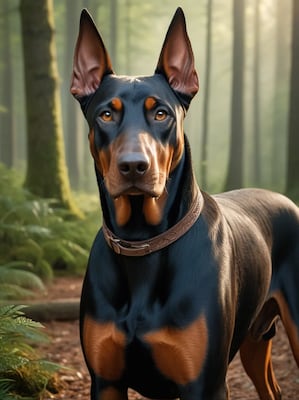 Chat with Doberman Pincher, the Romance character AI chatbot