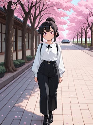 Chat with genuine school, the Anime character AI chatbot