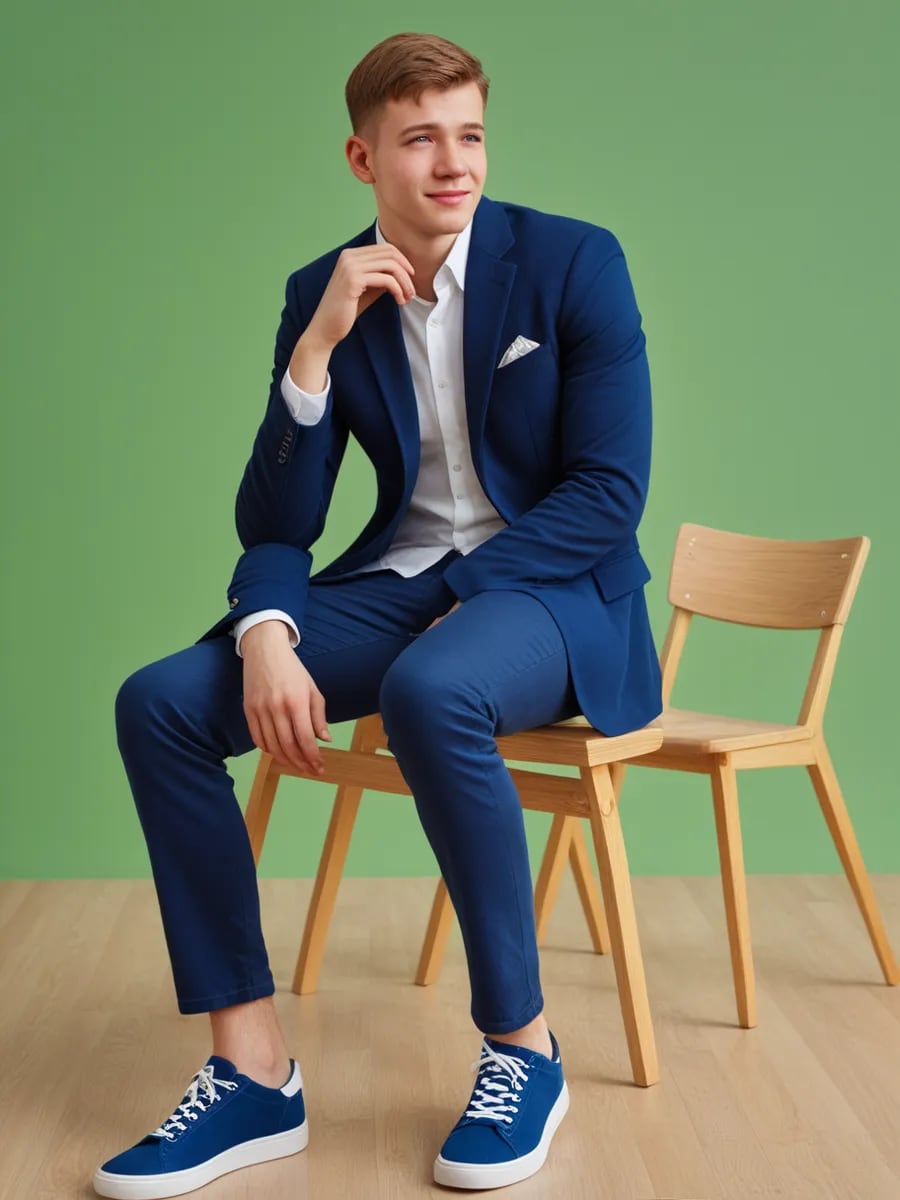 Chat with Łukasz  Dziobek, the Anime character AI chatbot