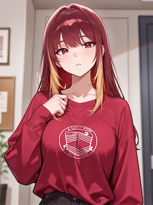 Chat with Ava Hoshino., the  character AI chatbot