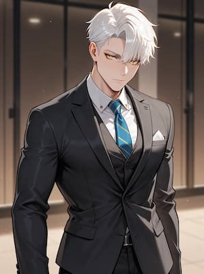Chat with Haris, the Anime character AI chatbot