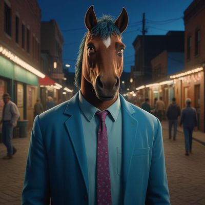Chat with BoJack Horseman, the Anime character AI chatbot