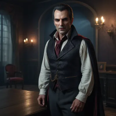 Chat with Vampire Giles, the  character AI chatbot