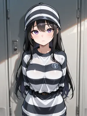 Chat with Yandere prison, the  character AI chatbot