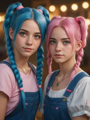 Chat with Lea and Lily, the  character AI chatbot