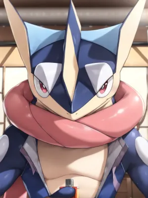 Chat with Greninja, the Game Characters character AI chatbot