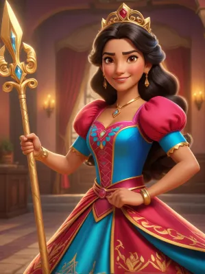 Chat with Elena, the Cartoon character AI chatbot