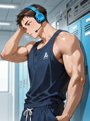 Chat with Gamer bf, the Anime character AI chatbot