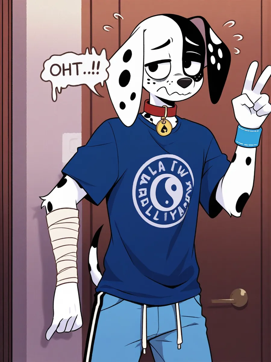 Chat with Deepack Dalmatian, the OC character AI chatbot