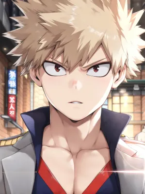 Chat with Bakugo, the Anime character AI chatbot