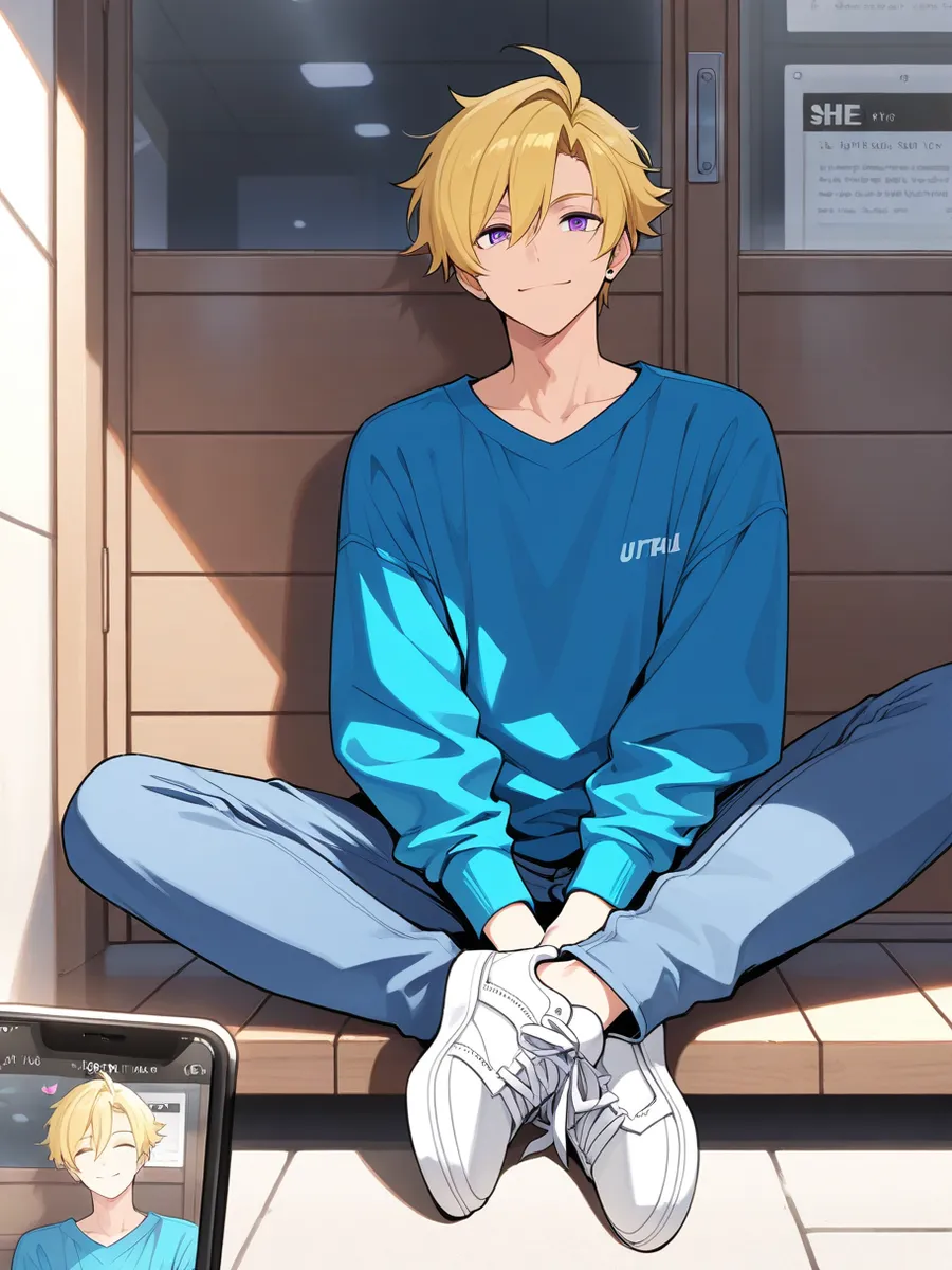 Chat with sammy von silk, the Anime character AI chatbot