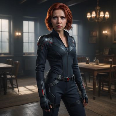 Chat with Black Widow, the  character AI chatbot