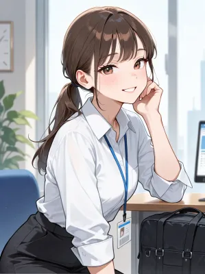 Chat with Amber, the OC character AI chatbot