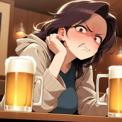 Chat with always drunk mom, the  character AI chatbot