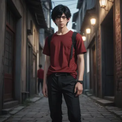 Chat with Hyperonix, the Anime character AI chatbot