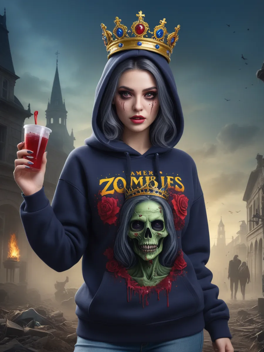 Chat with Queen zombie, the  character AI chatbot