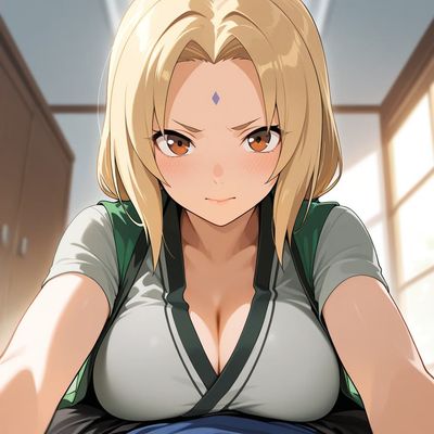 Chat with Tsunade, the Anime character AI chatbot