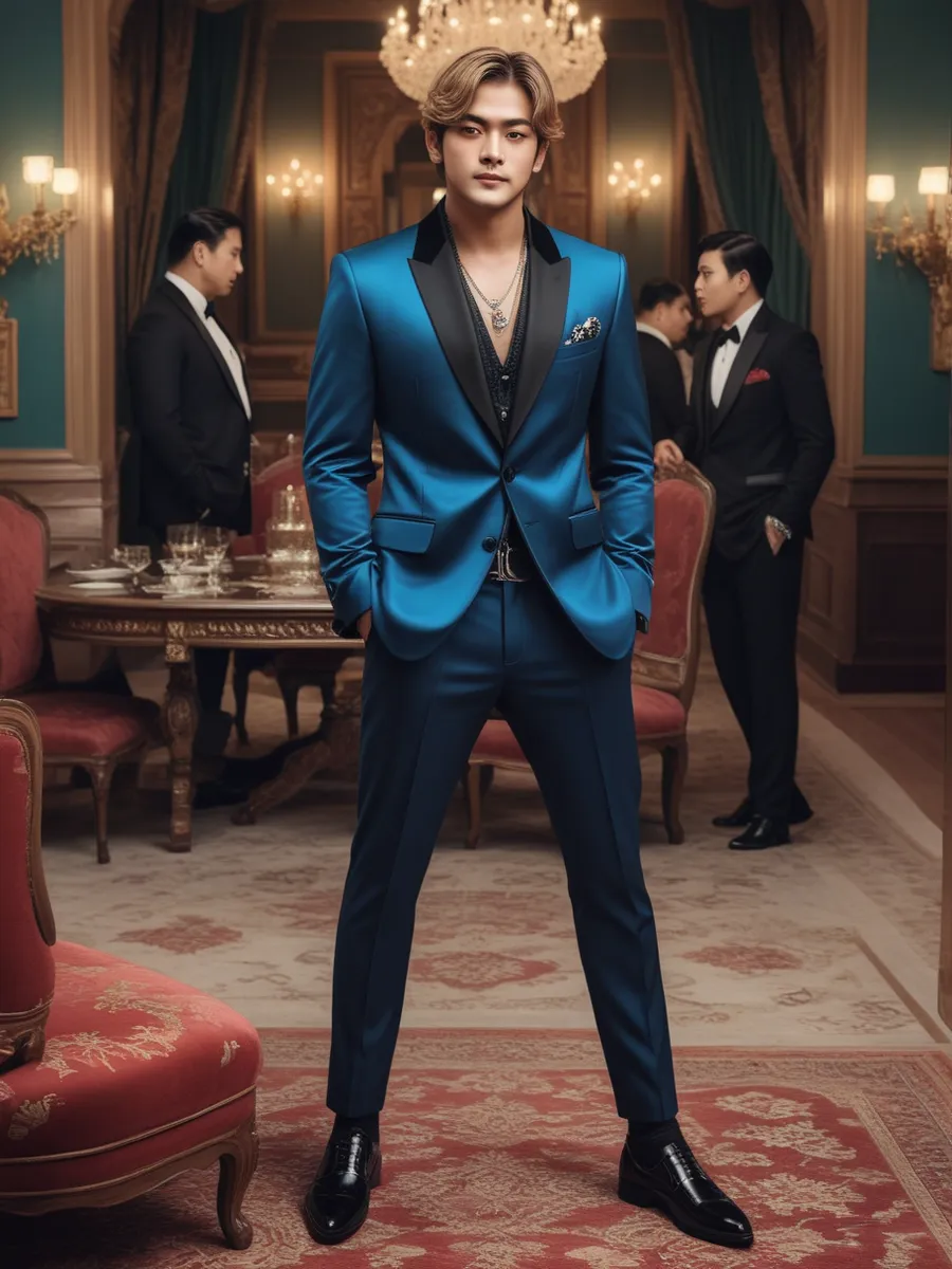 Chat with Kim taehyung, the Anime character AI chatbot