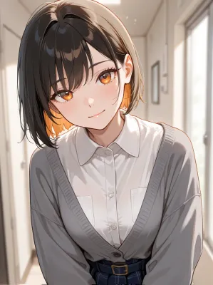 Chat with Shizuka Namura, the Anime character AI chatbot