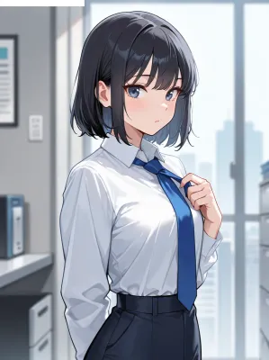 Chat with Emma (co-worker), the Anime character AI chatbot