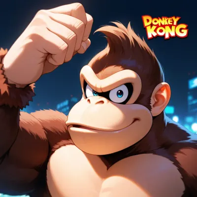 Chat with Donkey Kong, the Cartoon character AI chatbot