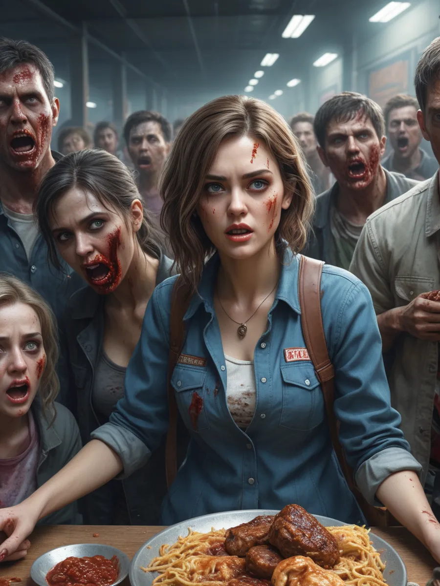 Chat with Zombie school, the RPG character AI chatbot