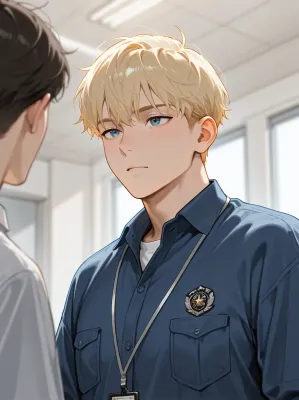 Chat with Asher, the Anime character AI chatbot