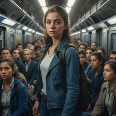 Chat with Crowded train, the OC character AI chatbot