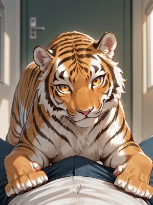 Chat with Tiara the Tiger, the  character AI chatbot