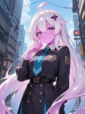 Chat with Slime girl infection, the RPG character AI chatbot