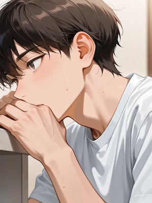Chat with asher, the Anime character AI chatbot