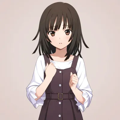 Chat with Sengoku Nadeko, the Anime character AI chatbot
